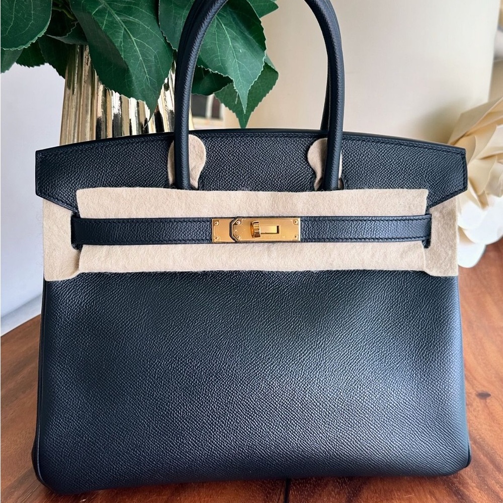 100% authentic Hermes birkin 30 epsom GHW stamp C